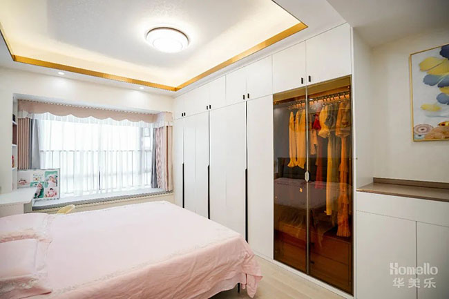 129㎡四居，實(shí)用性拉滿的輕奢風(fēng)設(shè)計(jì)，讓生活簡(jiǎn)單且不失檔次